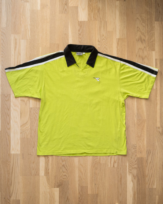 Diadora 'HOT' Vintage Polo Jersey Size L