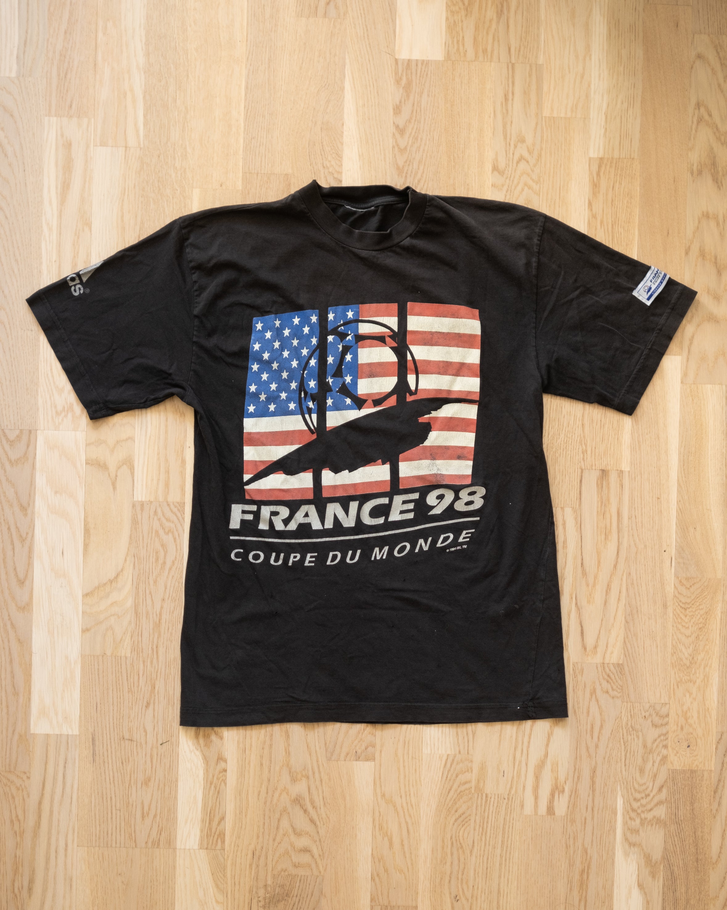 Adidas France 98 World Cup Vintage T-Shirt Size M – GreenArchiv.ist