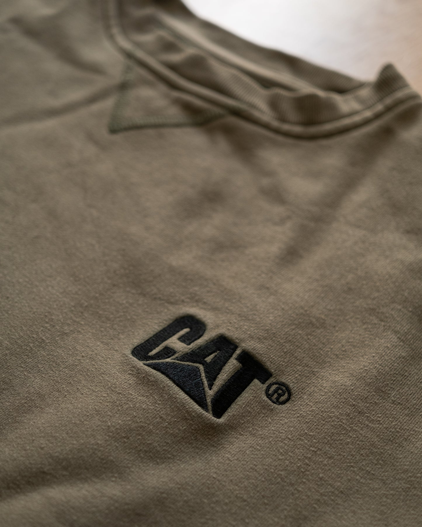 CAT Vintage Crewneck Sweater Size M