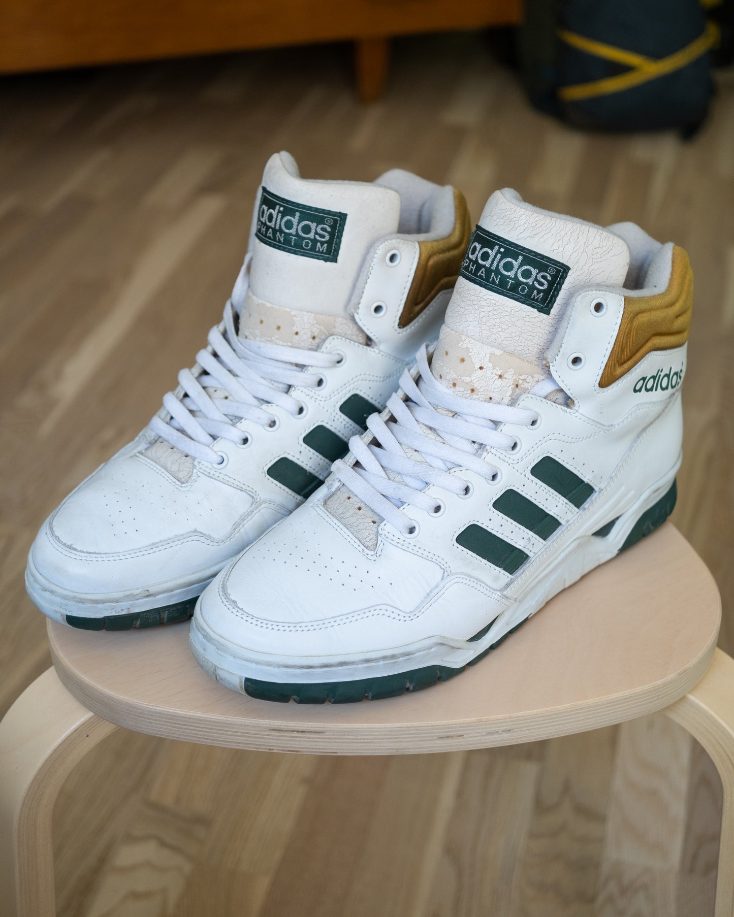 Adidas Phantom Hi White/Green 1992 Deadstock Size US 11