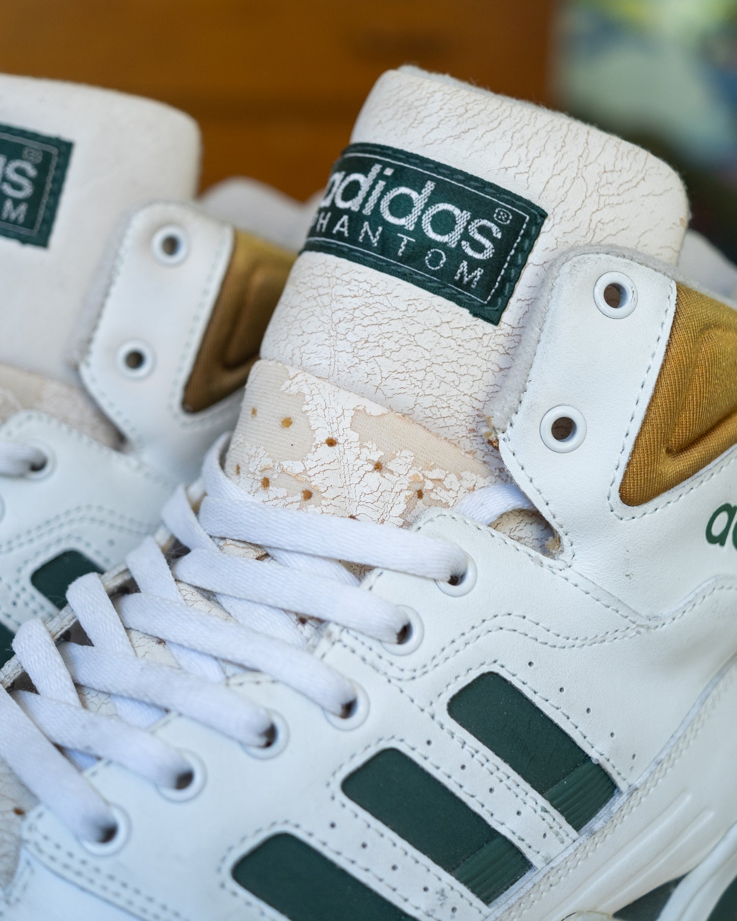 Adidas Phantom Hi White/Green 1992 Deadstock Size US 11