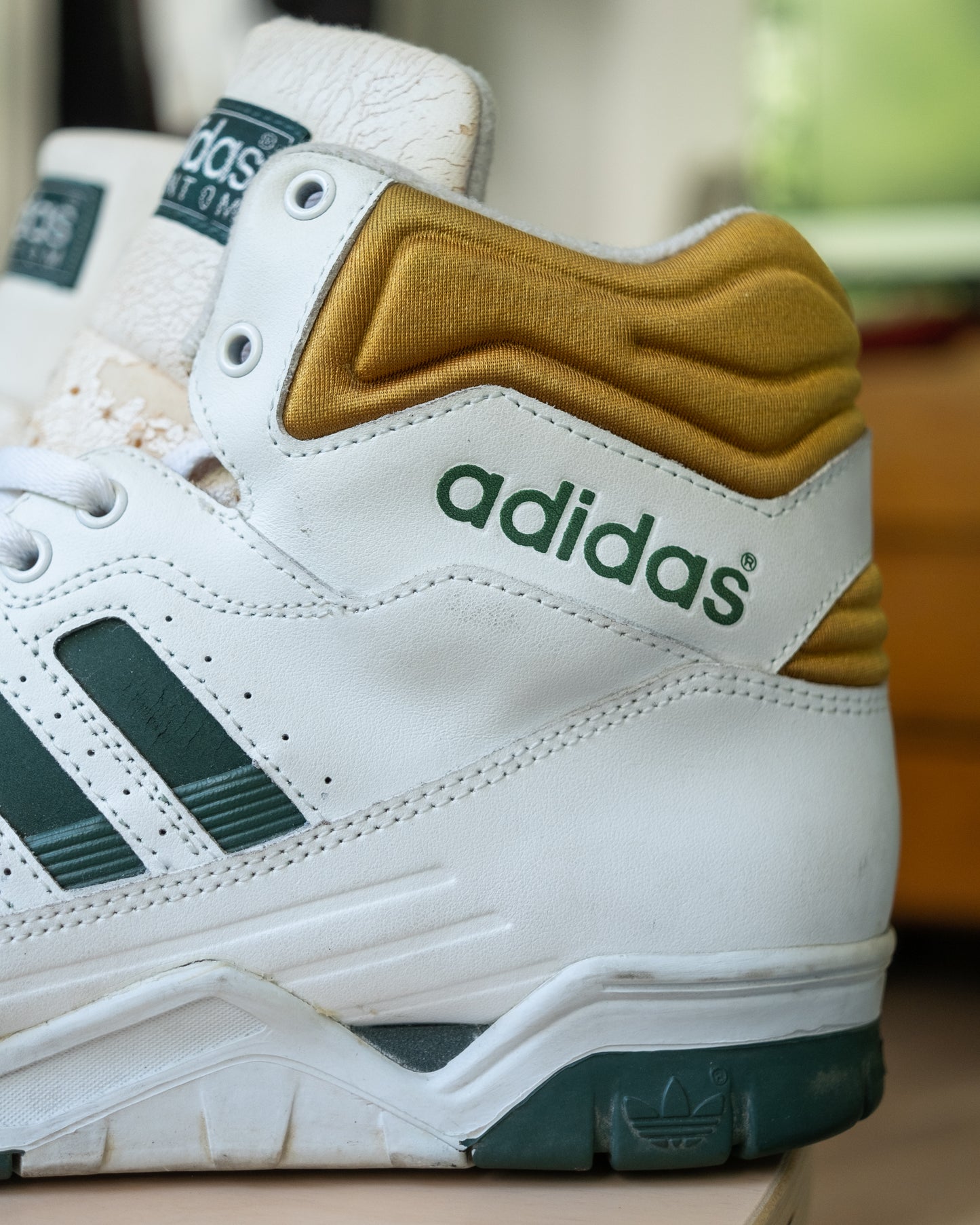 Adidas Phantom Hi White/Green 1992 Deadstock Size US 11