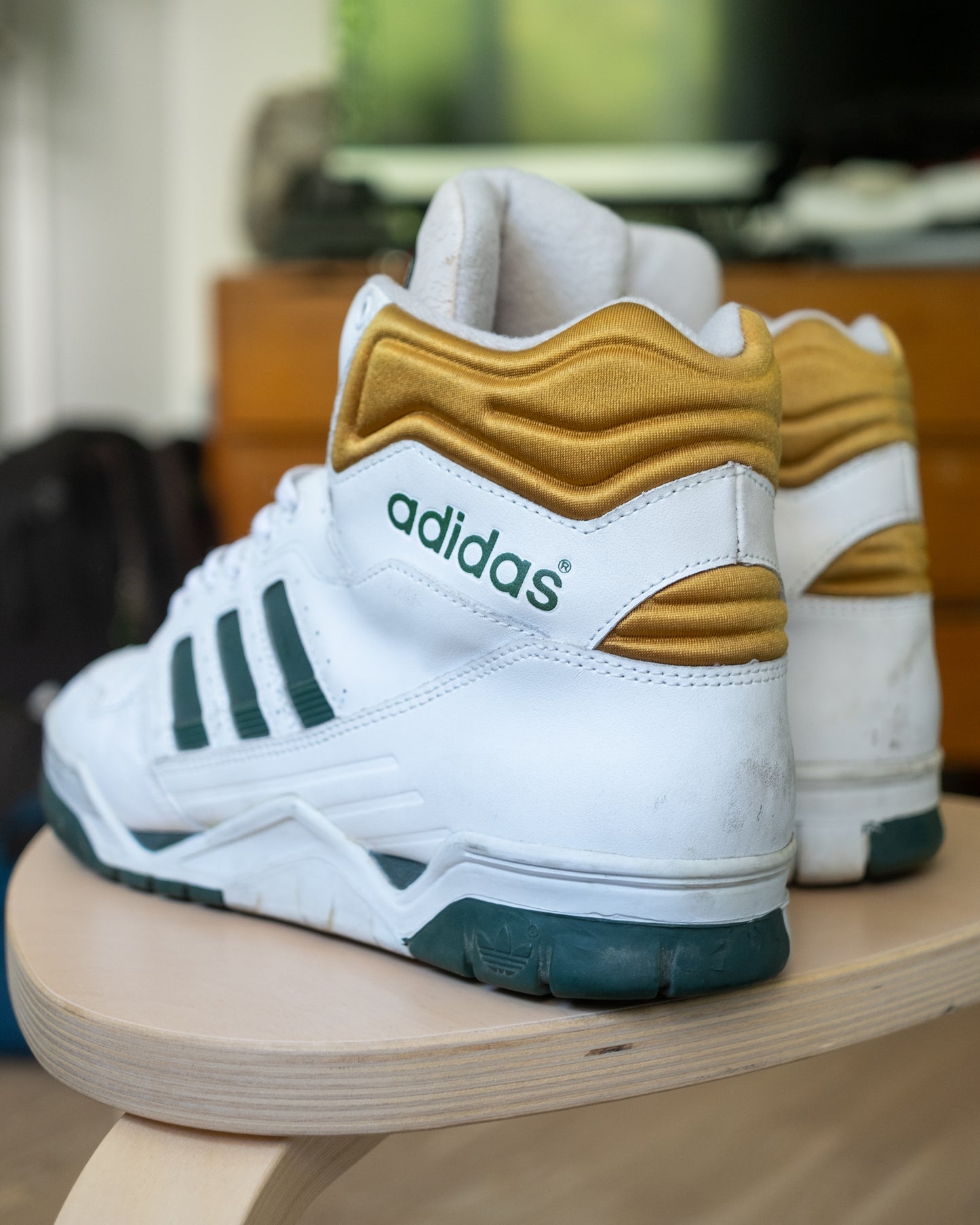 Adidas Phantom Hi White/Green 1992 Deadstock Size US 11