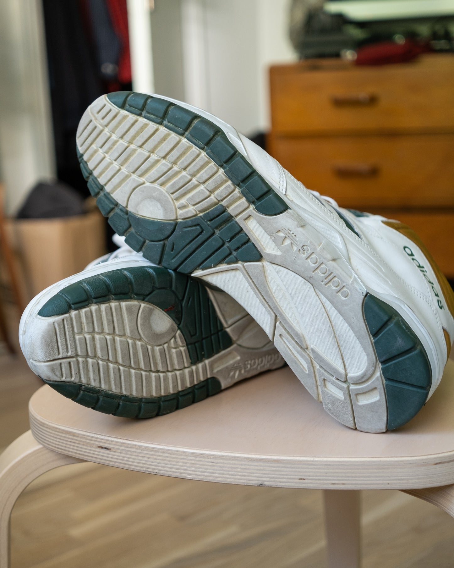 Adidas Phantom Hi White/Green 1992 Deadstock Size US 11