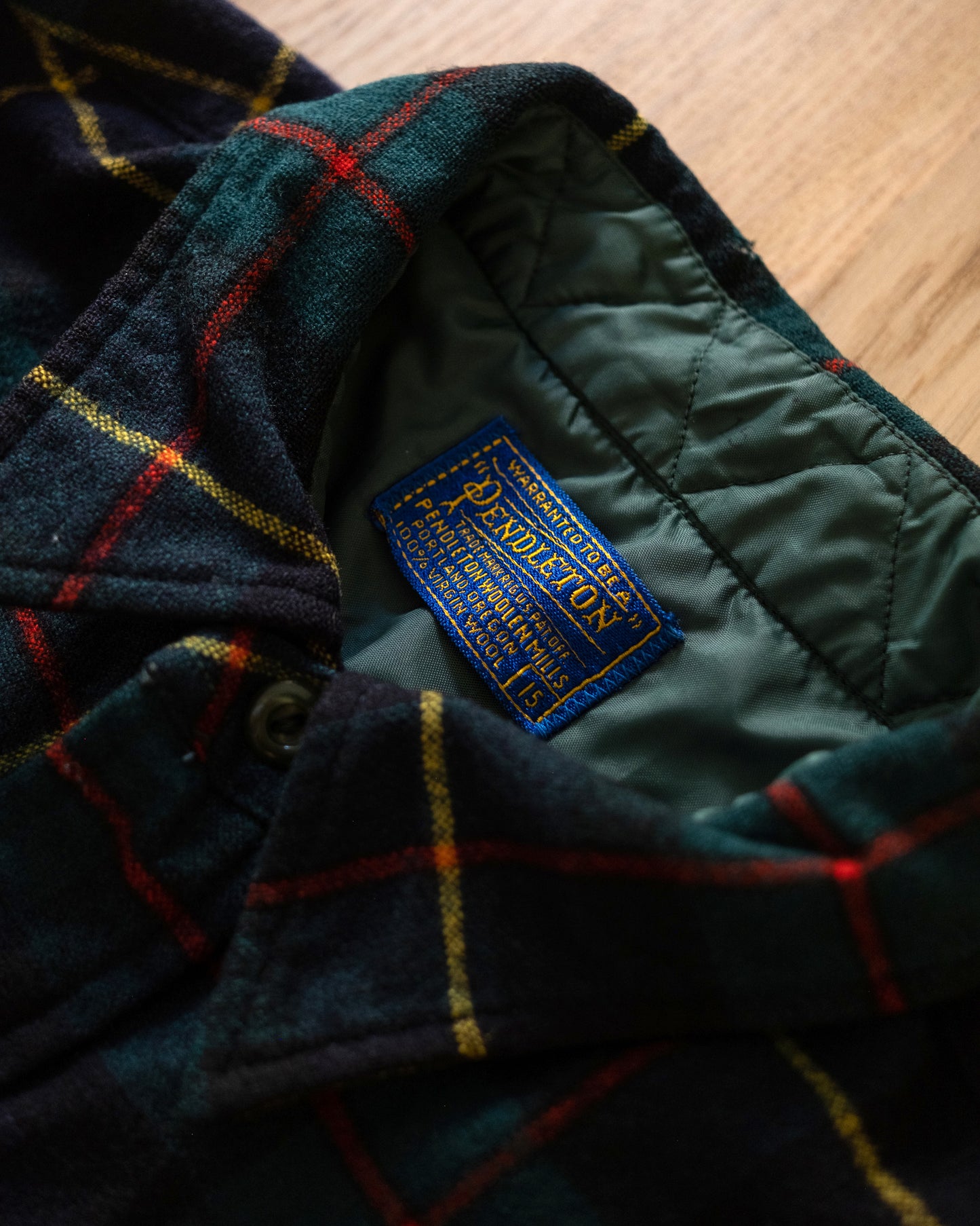 Pendleton Vintage Wool Flannel Shirt Size M