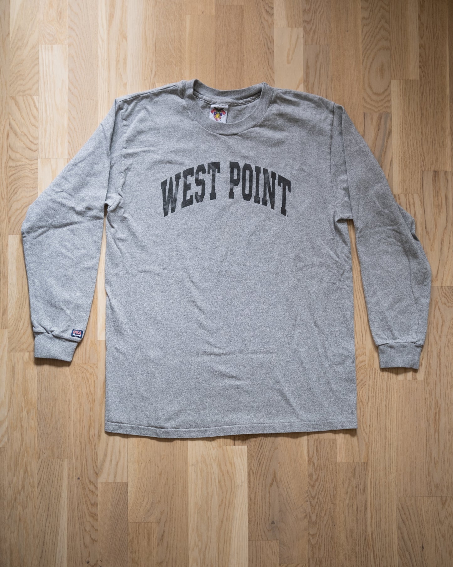West Point Military Academy Vintage Long Sleeve Tee Size L