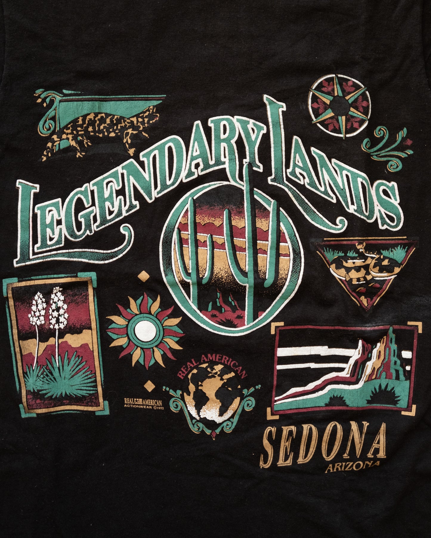 Legendary Lands Sedona AZ 1992 Vintage T-Shirt Size S