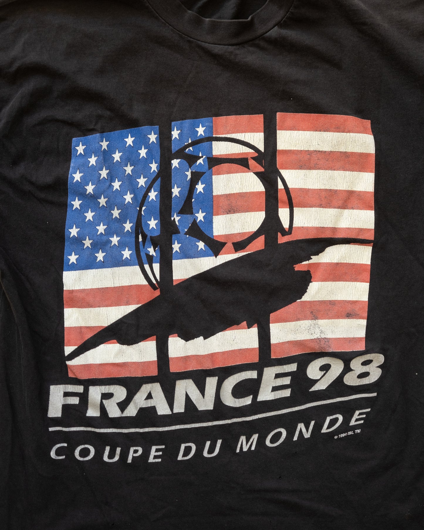 Adidas France 98 World Cup Vintage T-Shirt Size M